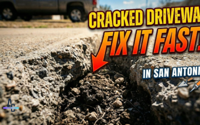 Cracked Driveway Fix It Fast In San Antonio