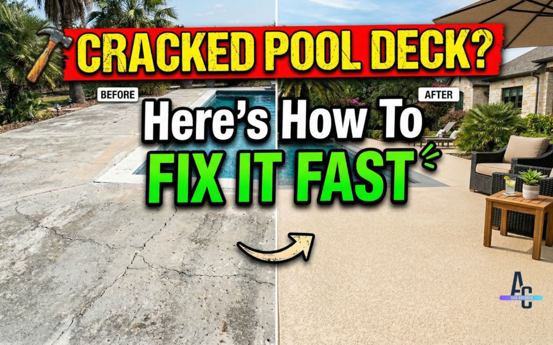 Cracked Pool Deck Here’s How To Fix It Fast