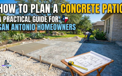 How To Plan A Concrete Patio: A Practical Guide For San Antonio Homeowners