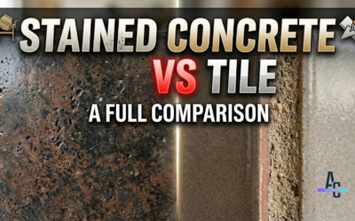 Stained Concrete VS Tile A Full Comparison