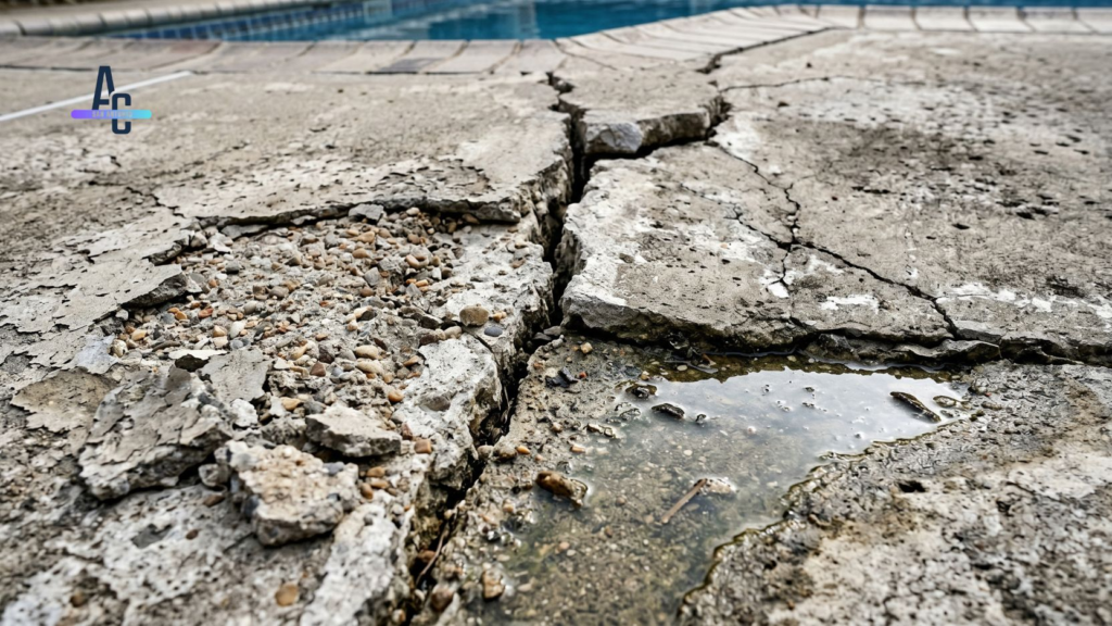 How to Repair Cracks in a Pool Deck