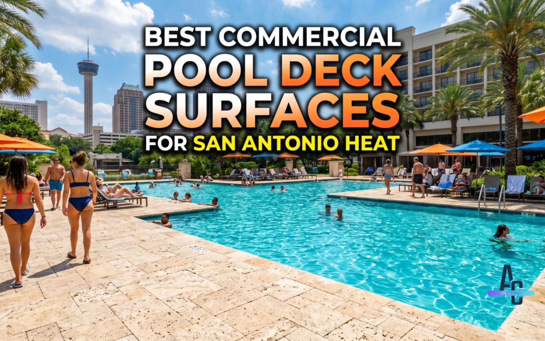 Best Commercial Pool Deck Surfaces For San Antonio Heat