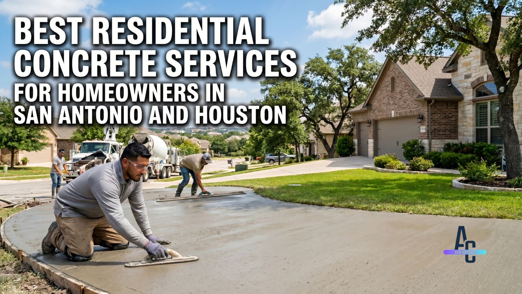 Best Residential Concrete Services For Homeowners