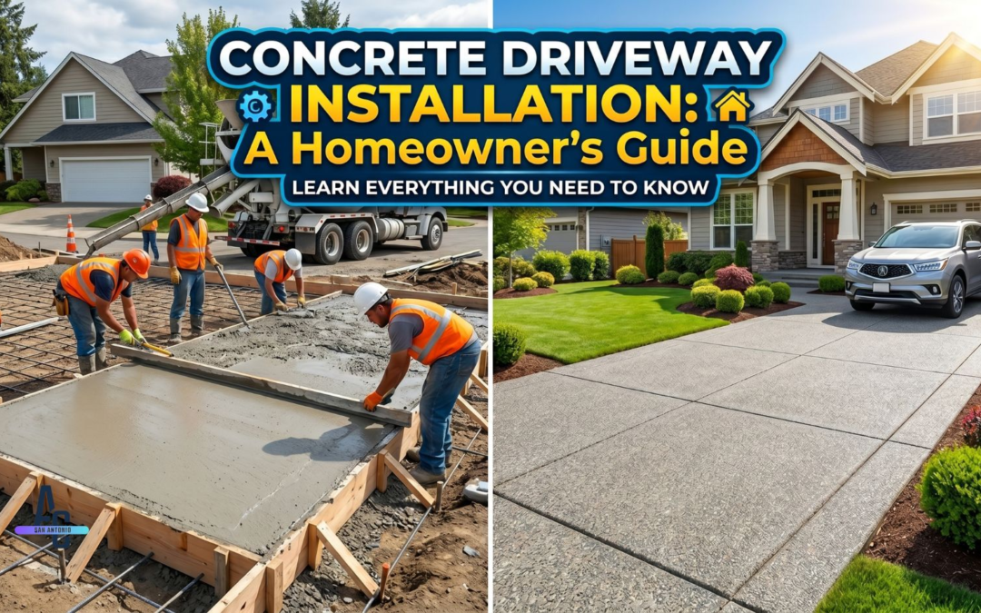 Concrete Driveway Installation: A Homeowner’s Guide