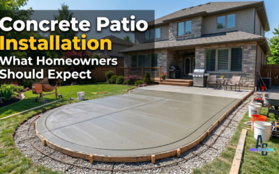 Concrete Patio Installation What Homeowners Should Expect