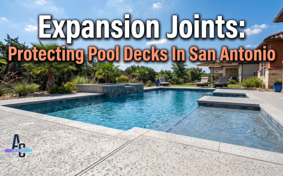 Expansion Joints: Protecting Pool Decks In San Antonio