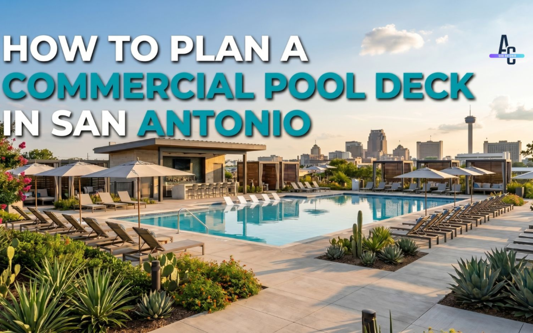 How To Plan A Commercial Pool Deck In San Antonio