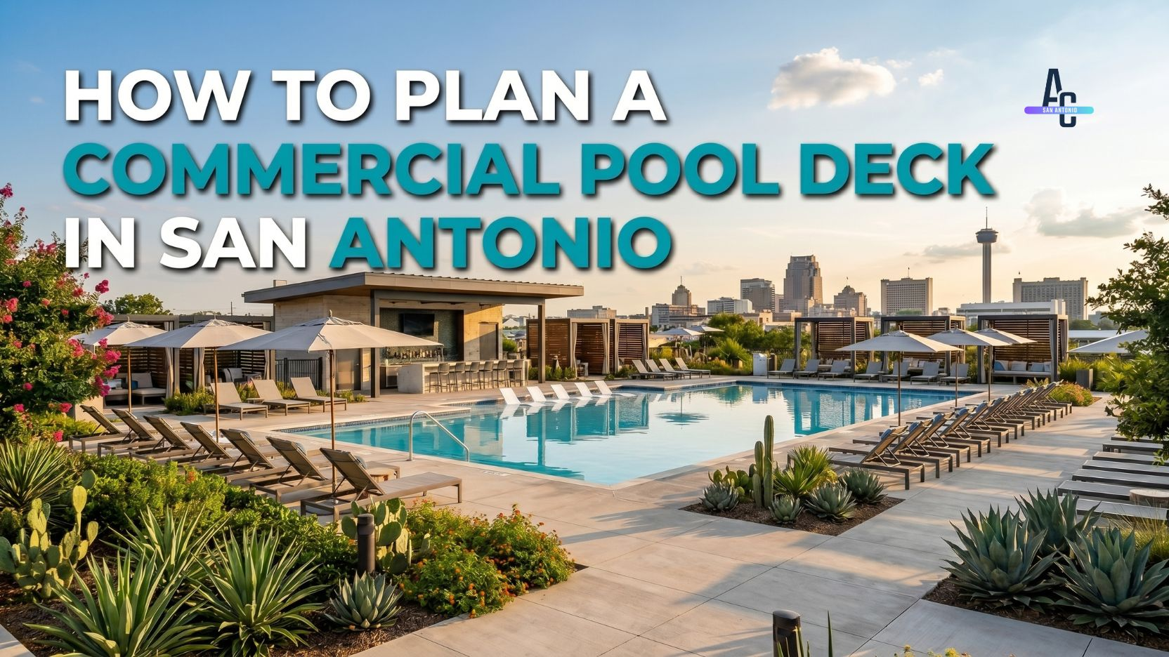 How To Plan A Commercial Pool Deck In San Antonio
