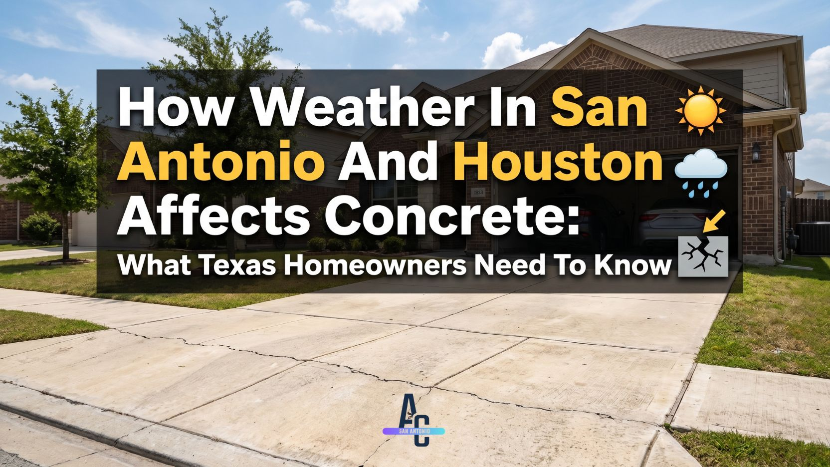 How Weather Affects Concrete In San Antonio & Houston