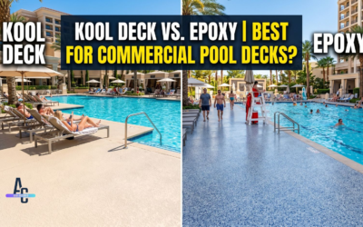 Kool Deck VS. Epoxy | Best For Commercial Pool Decks?