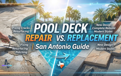 Pool Deck Repair VS. Replacement | San Antonio Guide