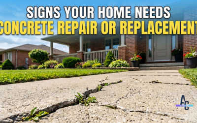 Signs Your Home Needs Concrete Repair Or Replacement