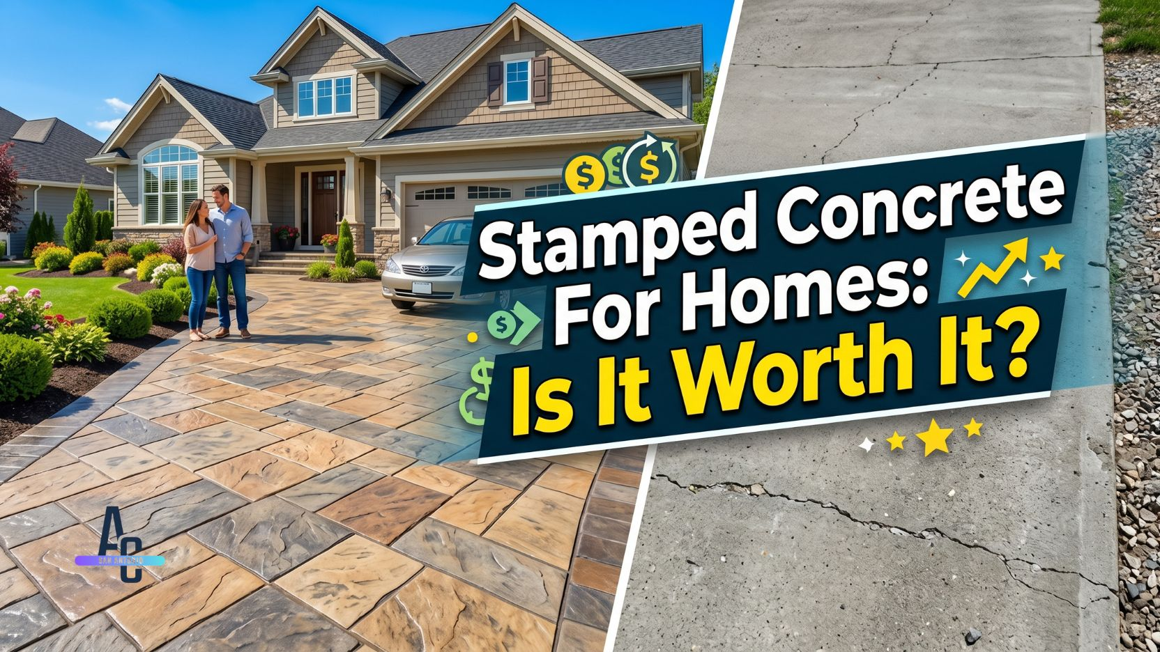Stamped Concrete For Homes: Is It Worth It