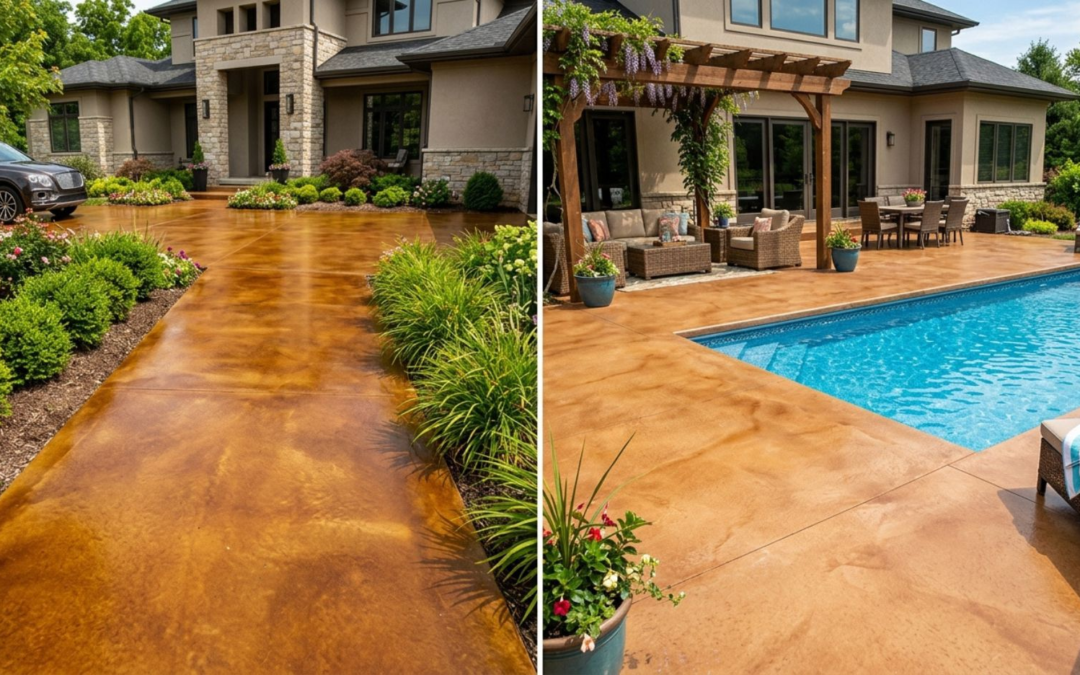 Best Concrete Surfaces For Staining Around Your Home