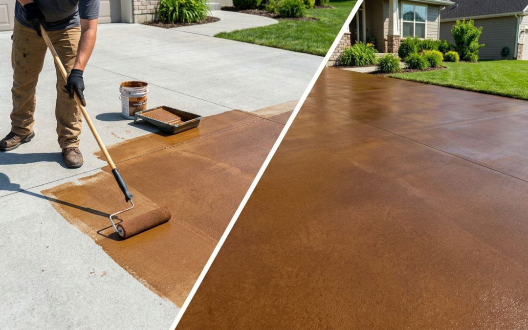 Can You Stain A Concrete Driveway? Everything To Know