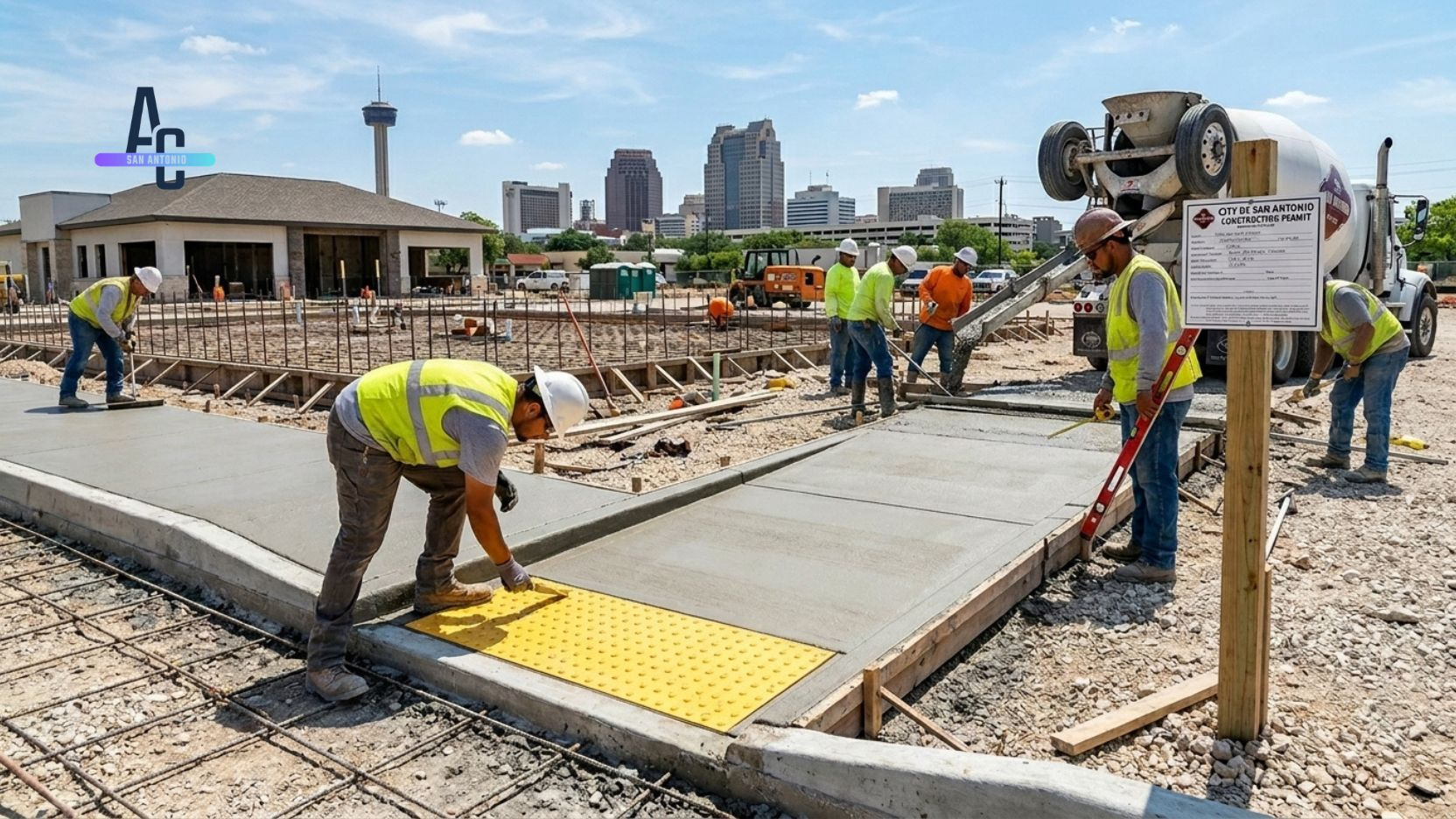 Commercial Concrete Permits Codes & ADA