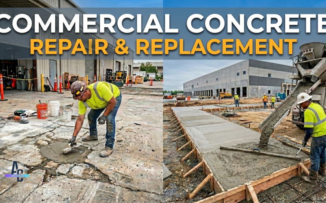 Commercial Concrete Repair & Replacement