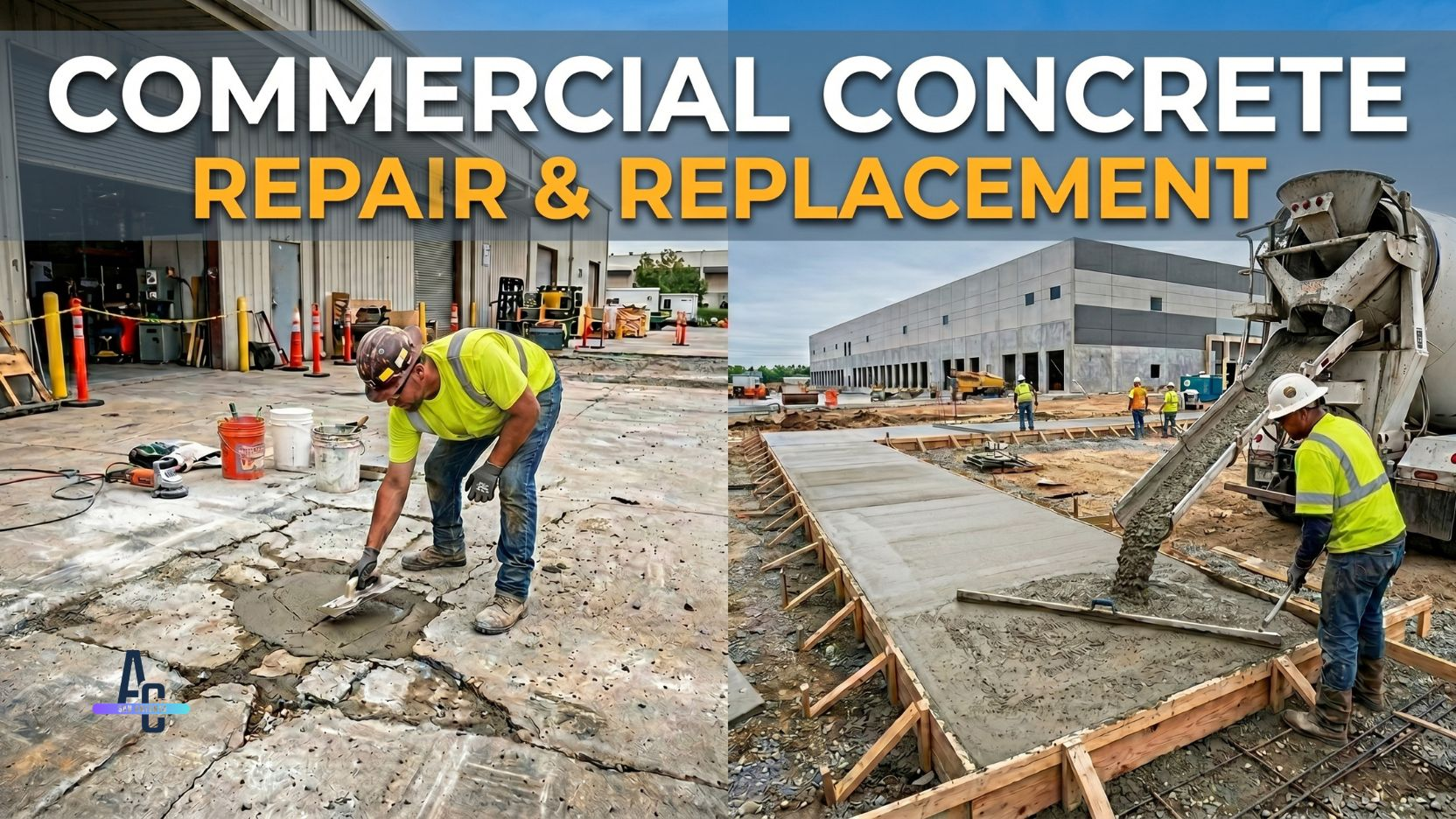 Commercial Concrete Repair & Replacement