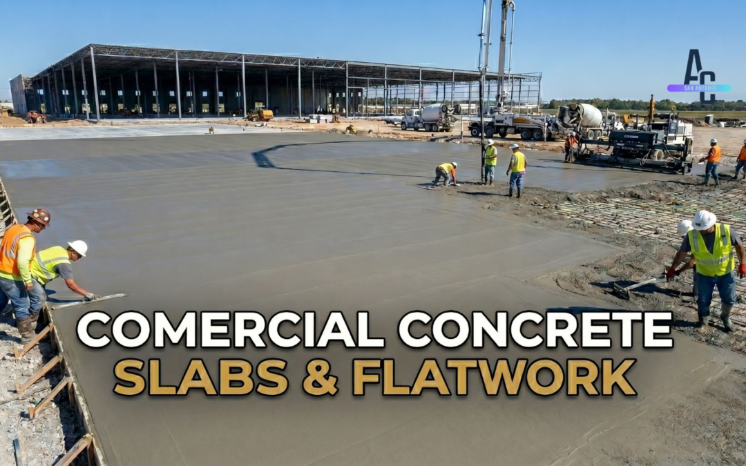 Commercial Concrete Slabs & Flatwork
