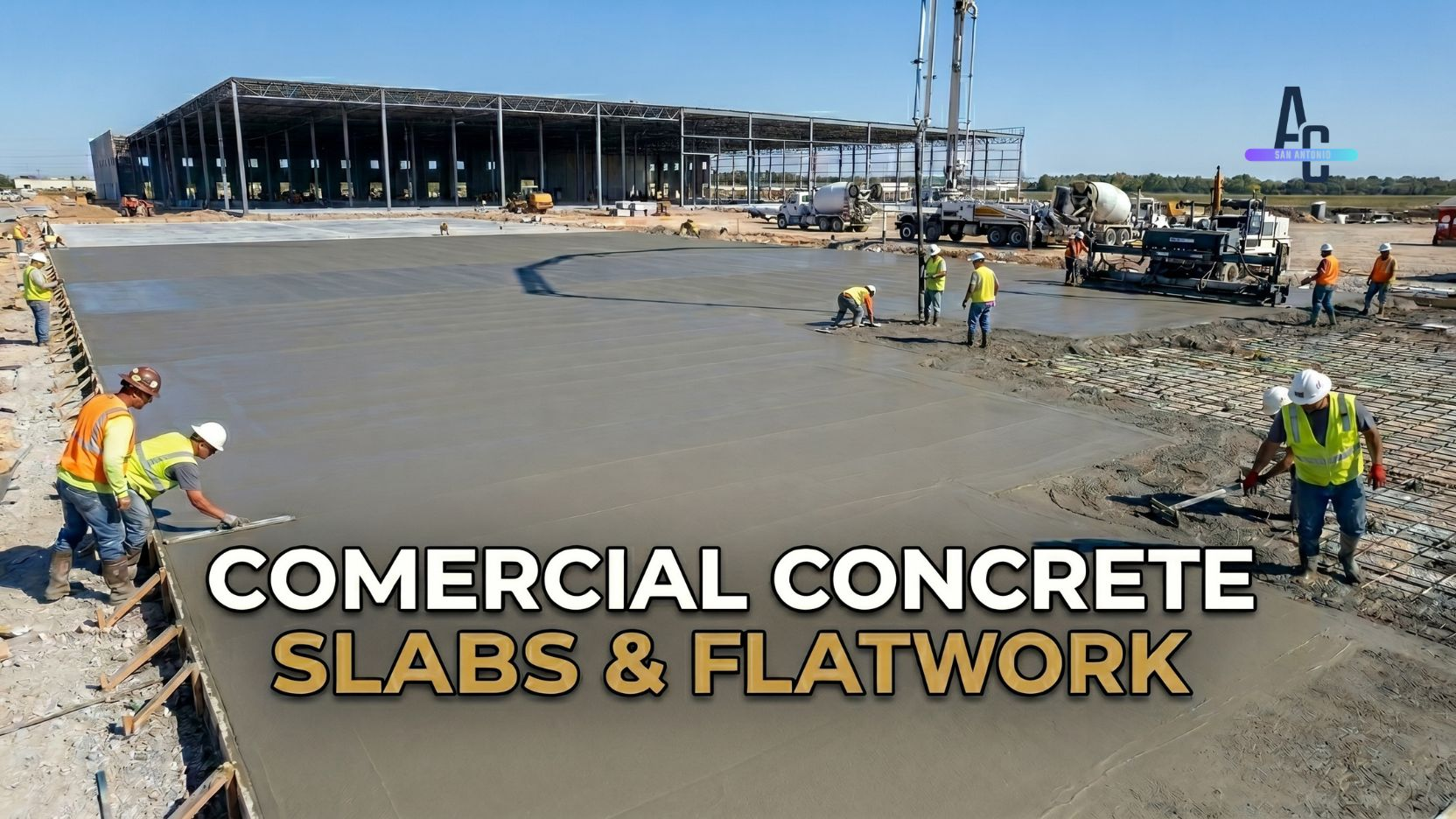 Commercial Concrete Slabs & Flatwork Commercial Concrete Slabs & Flatwork