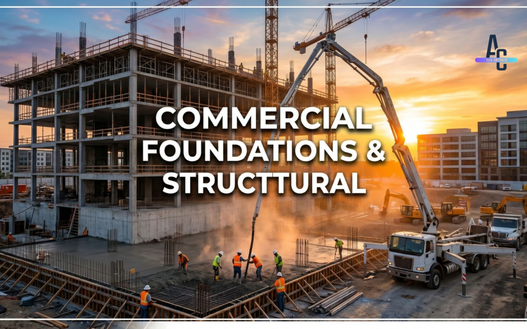 Commercial Foundations & Structural Concrete