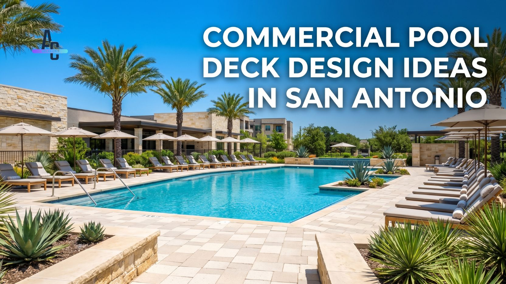 Commercial Pool Deck Design Ideas in San Antonio