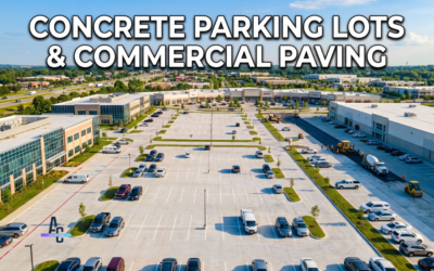 Concrete Parking Lots & Commercial Paving