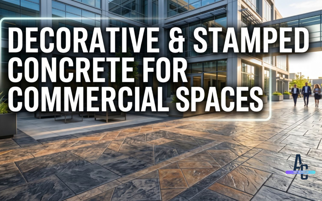 Decorative & Stamped Concrete For Commercial Spaces