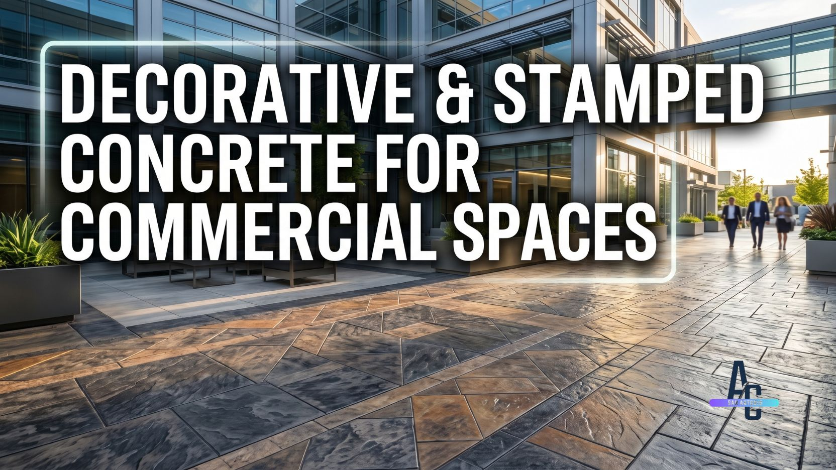 Decorative & Stamped Concrete for Commercial Spaces Decorative & Stamped Concrete for Commercial Spaces