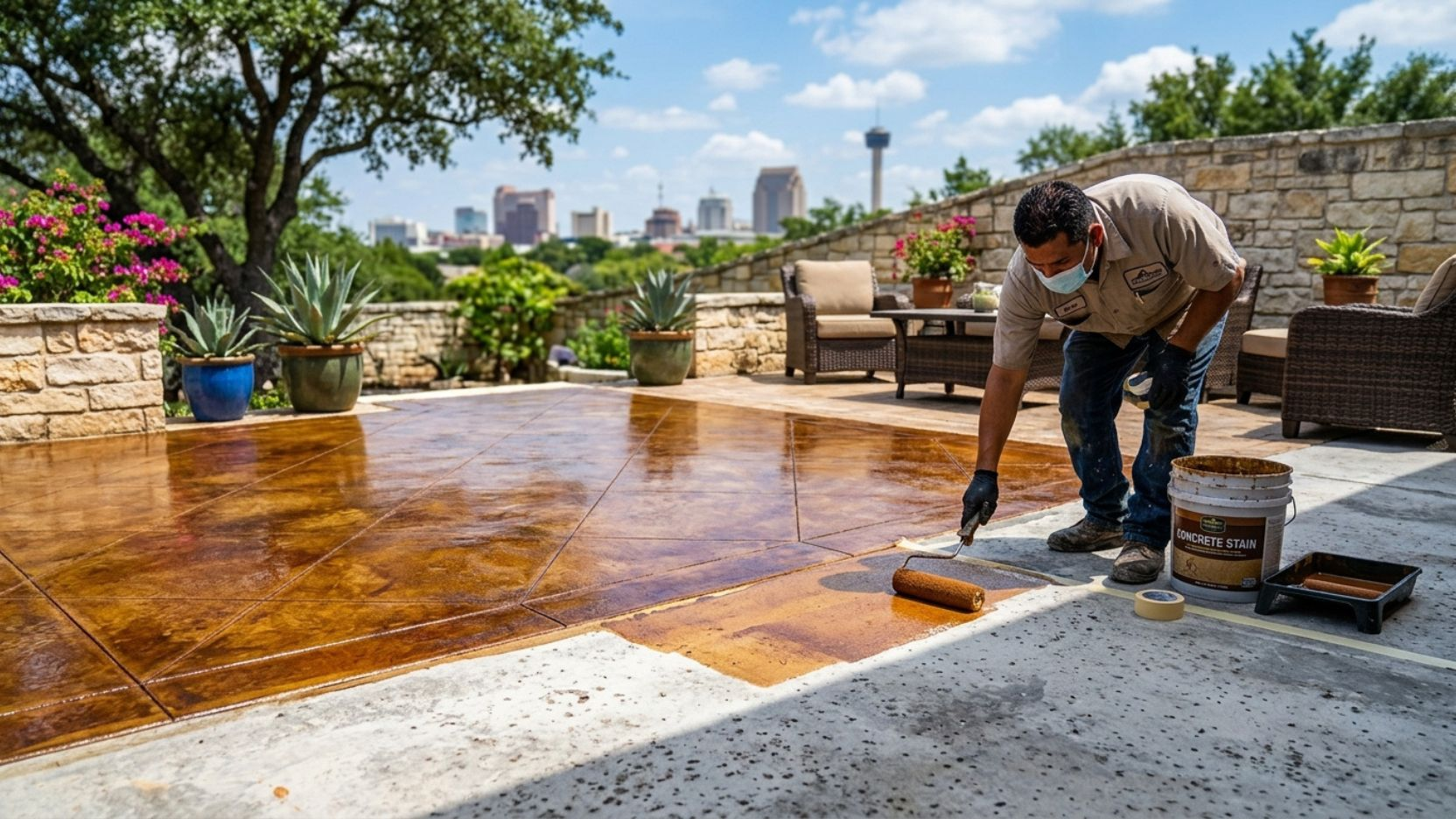 How Much Does Concrete Staining Cost in San Antonio
