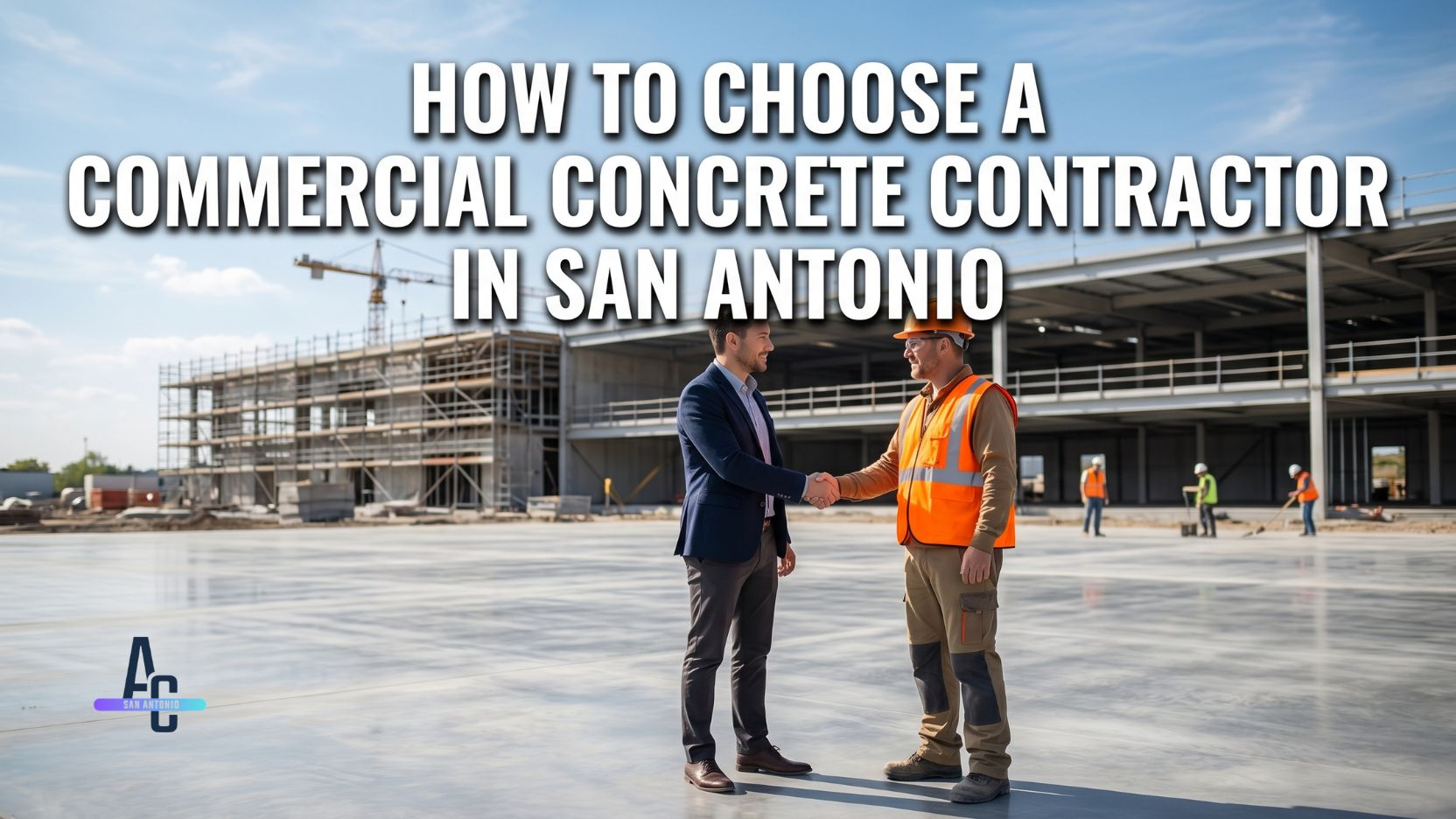 How to Choose a Commercial Concrete Contractor in San Antonio