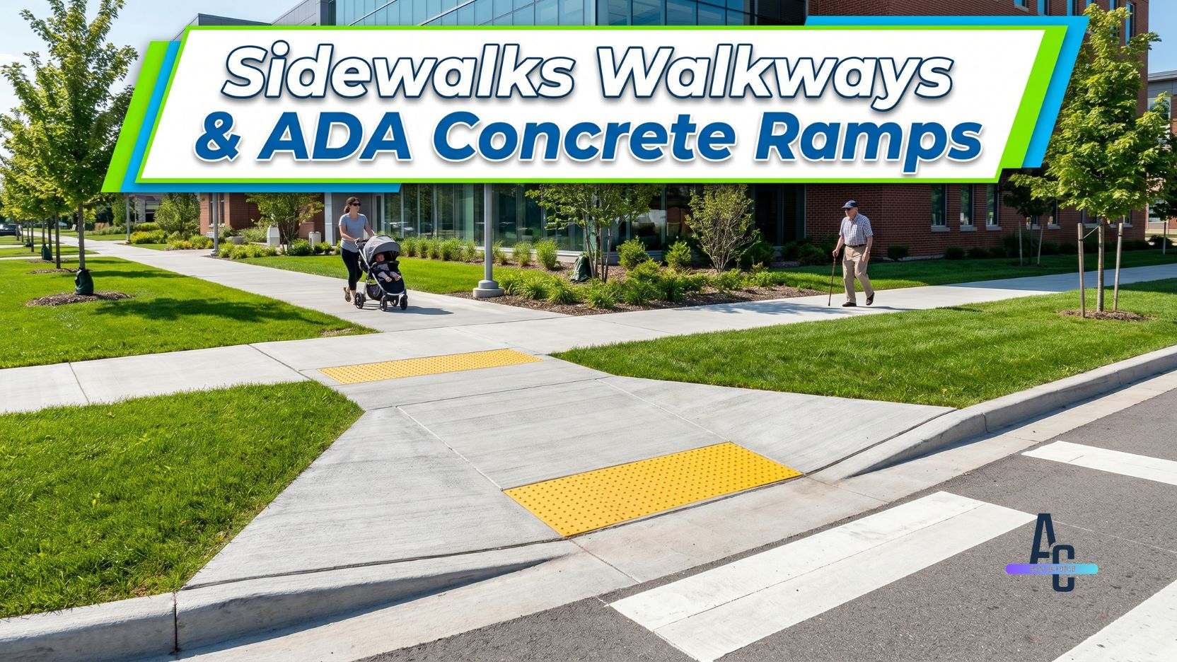 Sidewalks Walkways & ADA Concrete Ramps Sidewalks Walkways & ADA Concrete Ramps