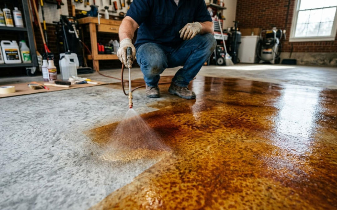 What Is Concrete Staining And How Does It Work?