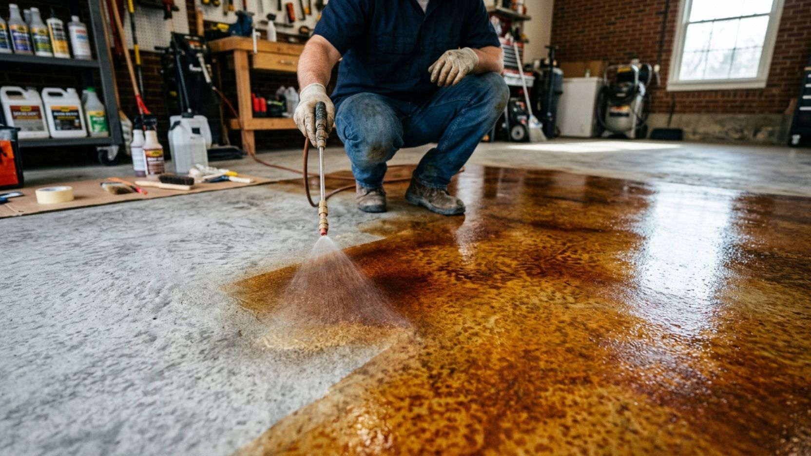 What Is Concrete Staining and How Does It Work