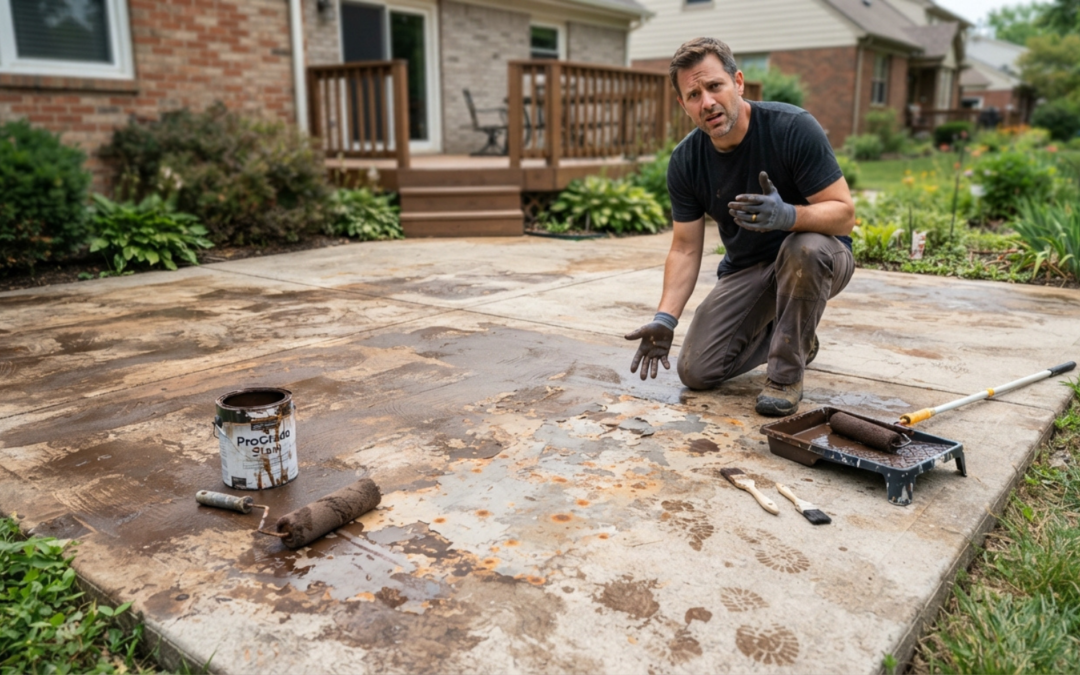 10 Concrete Staining Mistakes Homeowners Should Avoid