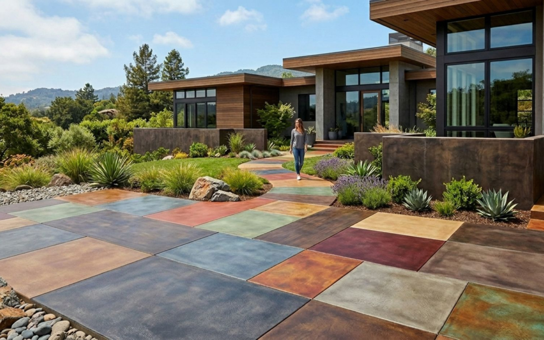 15 Popular Concrete Stain Colors For Modern Homes