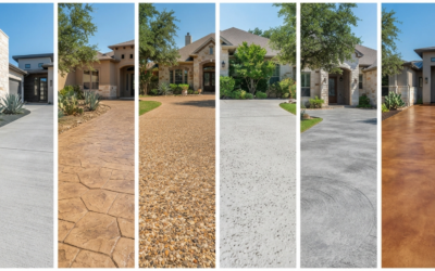Best Concrete Driveway Finishes For San Antonio Homes