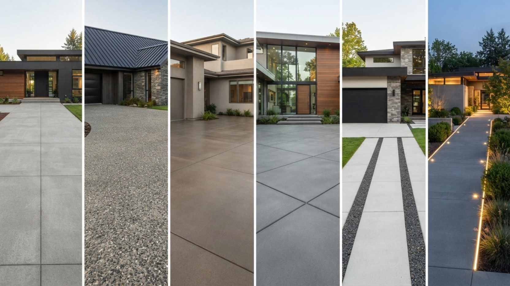Concrete Driveway Design Ideas for Modern Homes