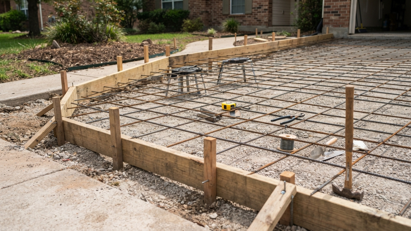 Concrete Driveway Installation Step-by-Step Process