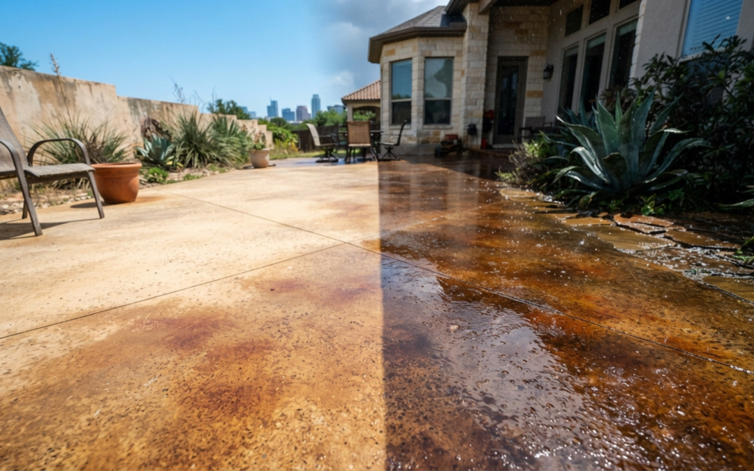 How San Antonio Weather Affects Stained Concrete