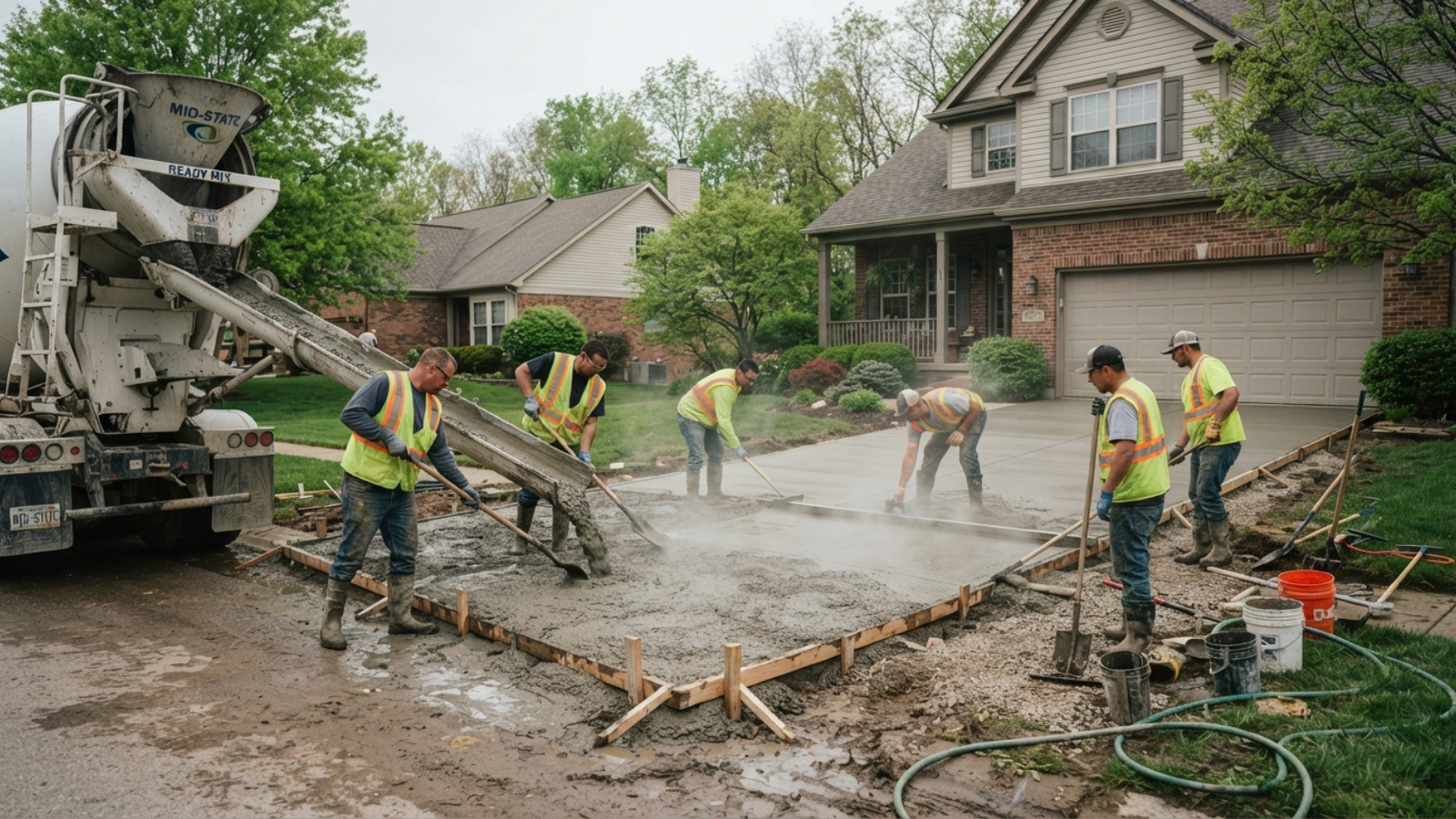 Best Time of Year to Install a Concrete Driveway