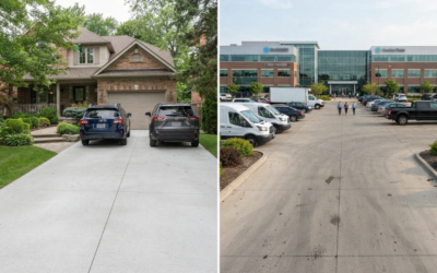 Residential VS Commercial Concrete Driveways