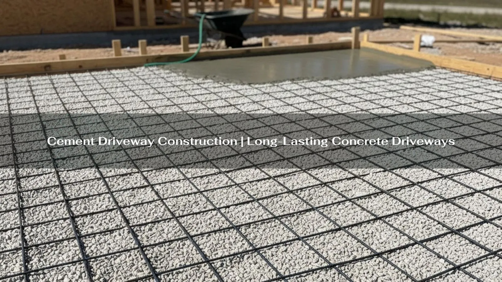 Cement Driveway Construction