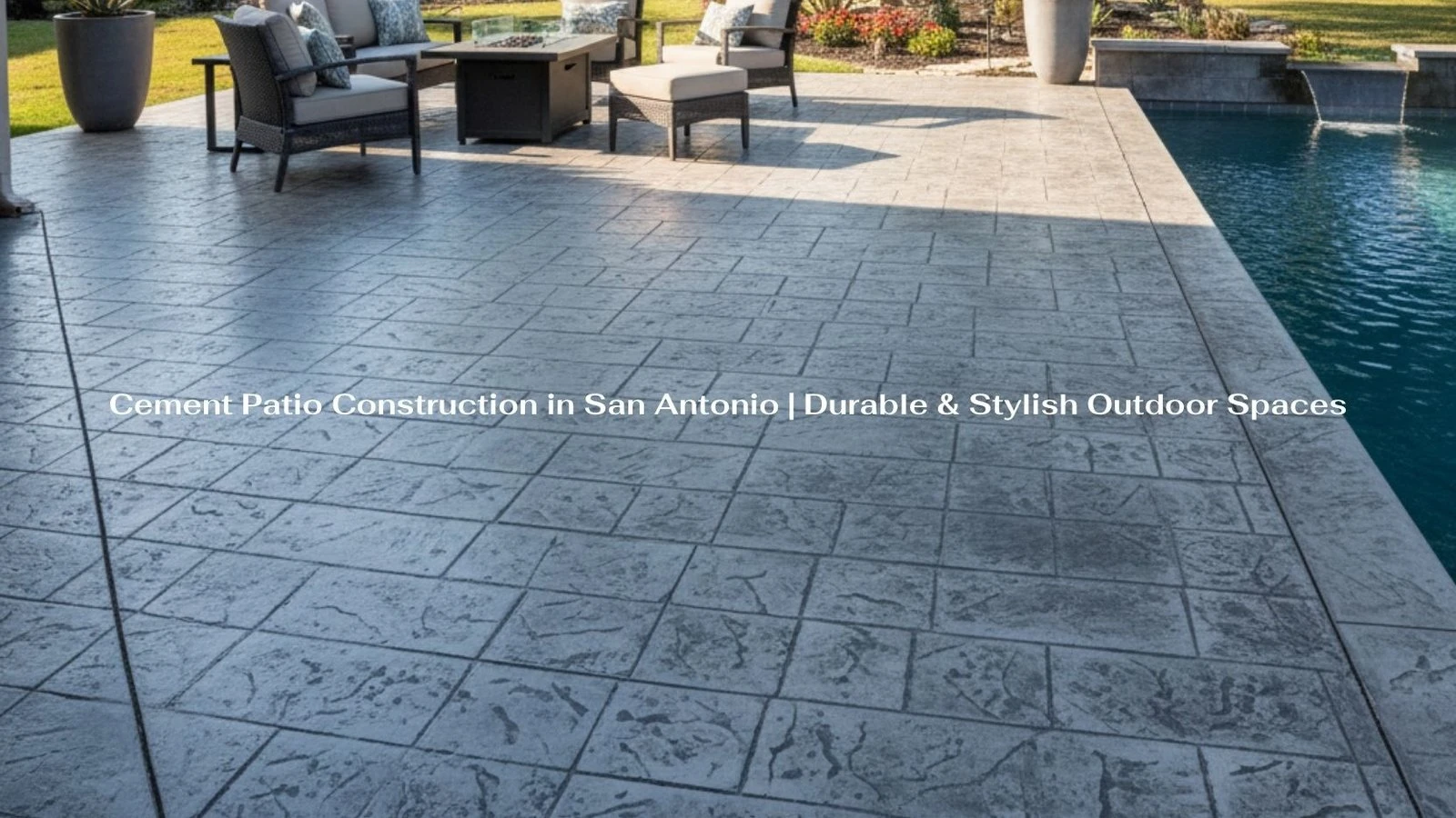 Cement Patio Construction in San Antonio