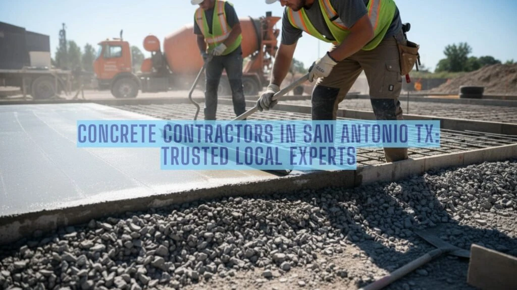 Concrete Contractors in San Antonio TX