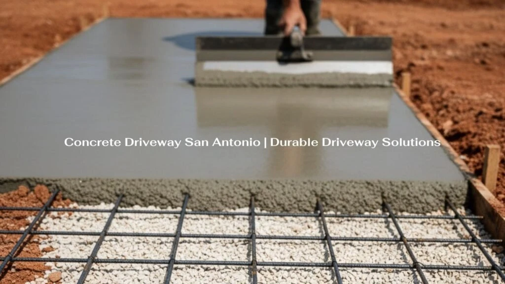 Concrete Driveway San Antonio