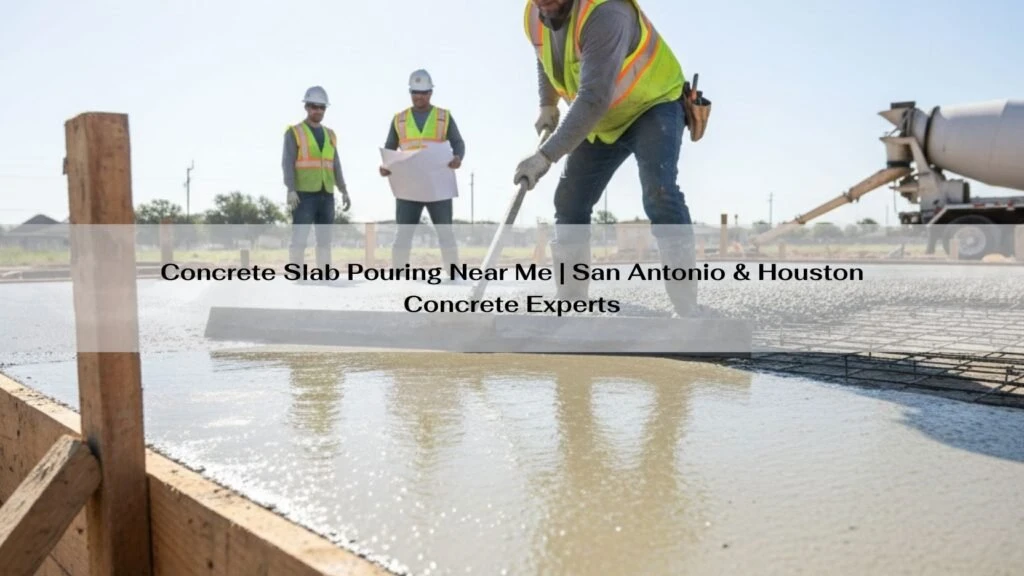 Concrete Slab Pouring Near Me