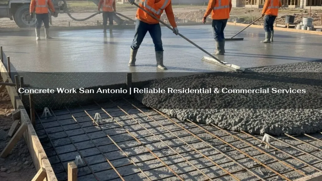 Concrete Work San Antonio