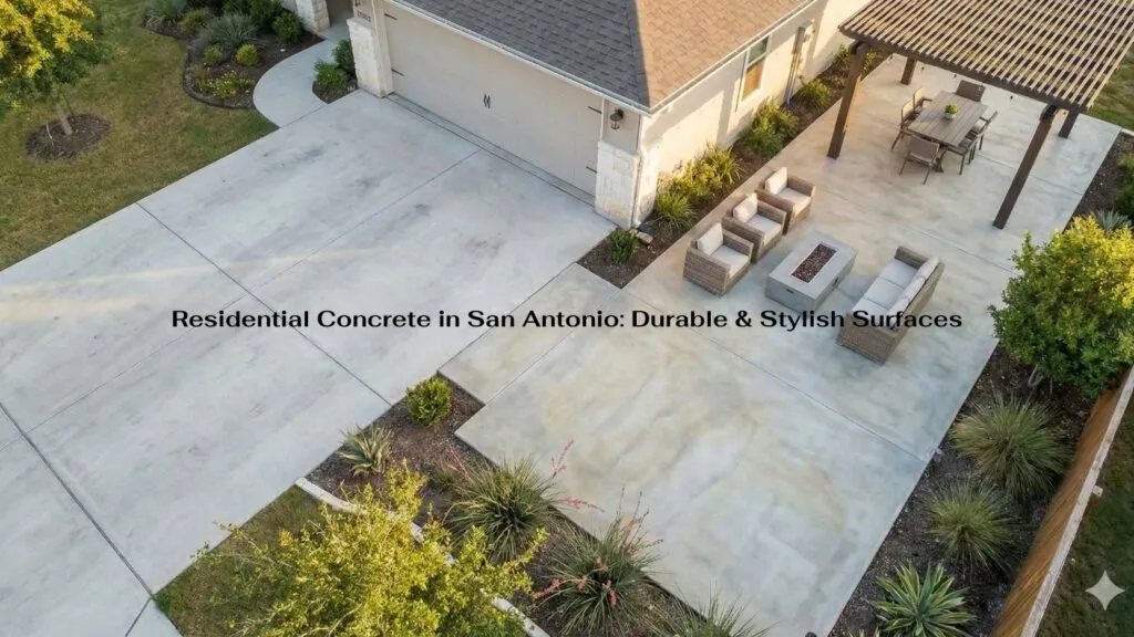 Residential Concrete in San Antonio