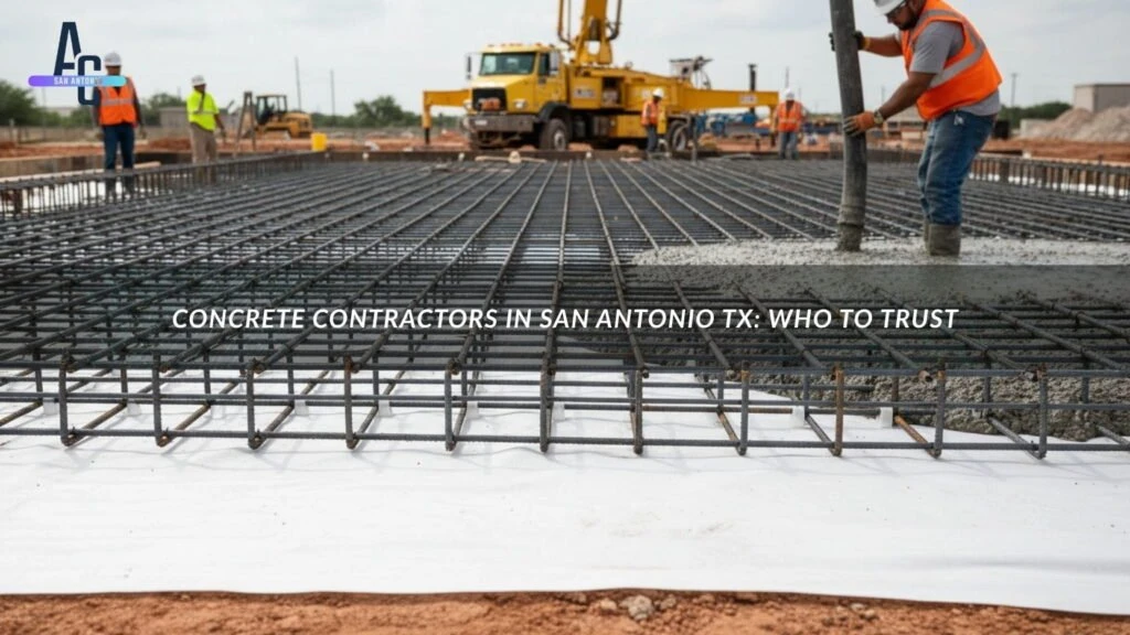 concrete contractors in san antonio tx